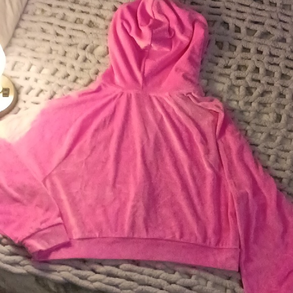 V.S. VELOUR ZIP HOODIE - Picture 2 of 3